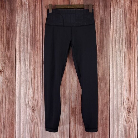 Rare Lululemon Womens Sz 8 Wunder Under Hi-Rise 7/8 Tight 20Y Collection W5BRFS - Picture 3 of 11